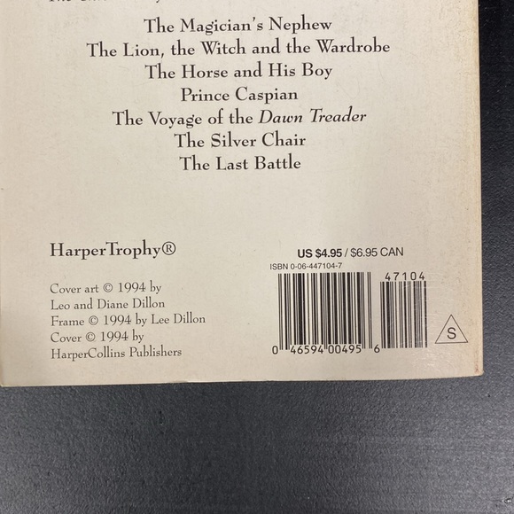 The chronicles of Narnia the lion, the witch and the wardrobe, soft, cover book - Picture 4 of 4